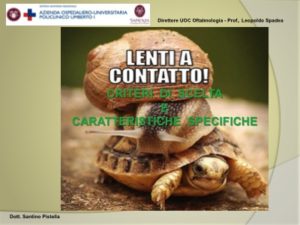 Lenti a contatto – Criteri di scelta