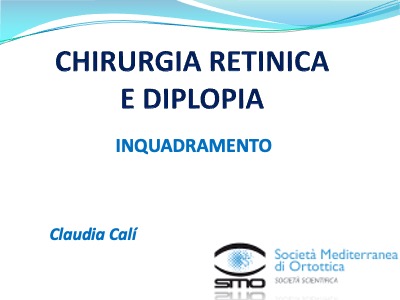 Chirurgia retinica e diplopia: inquadramento
