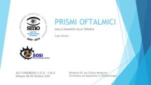 Prismi oftalmici dalla diagnosi alla terapia