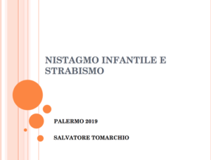 Nistagmo infantile e strabismo