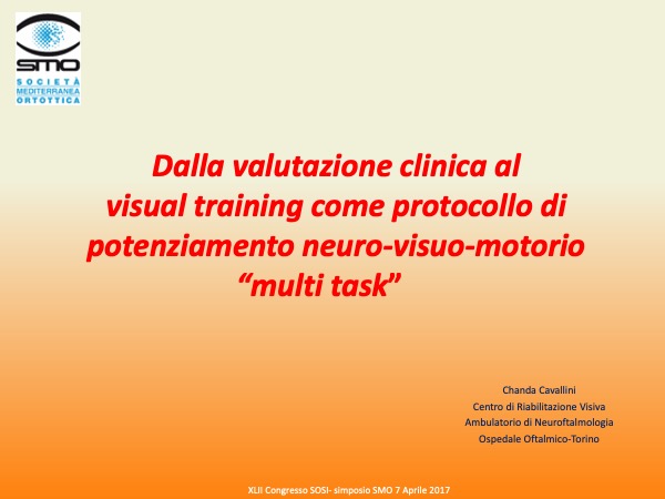 Dalla valutazione clinica al visual training